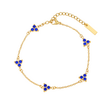 Blue Charm Armband