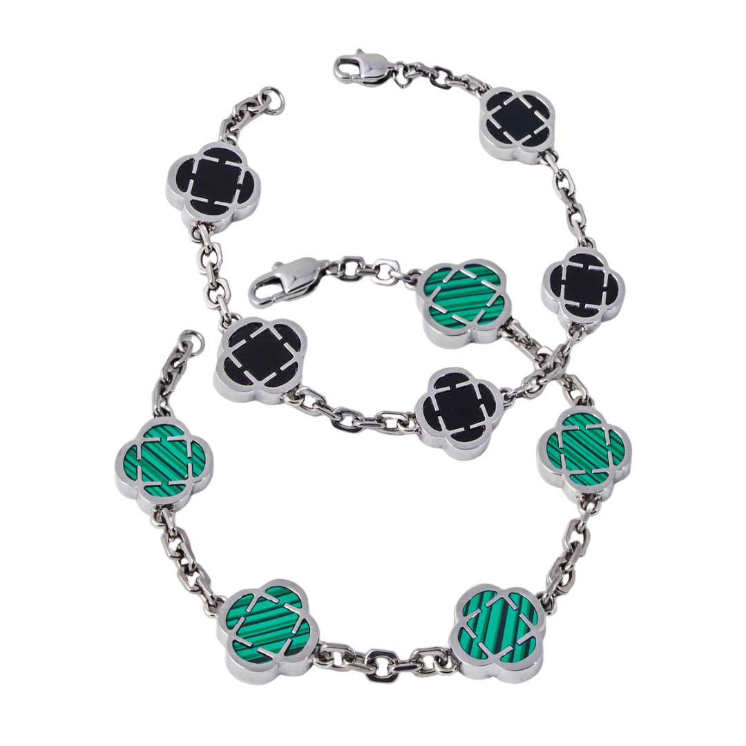 Clover SET Armband Silber