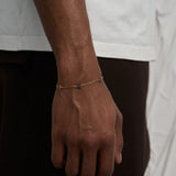Blue Charm Armband