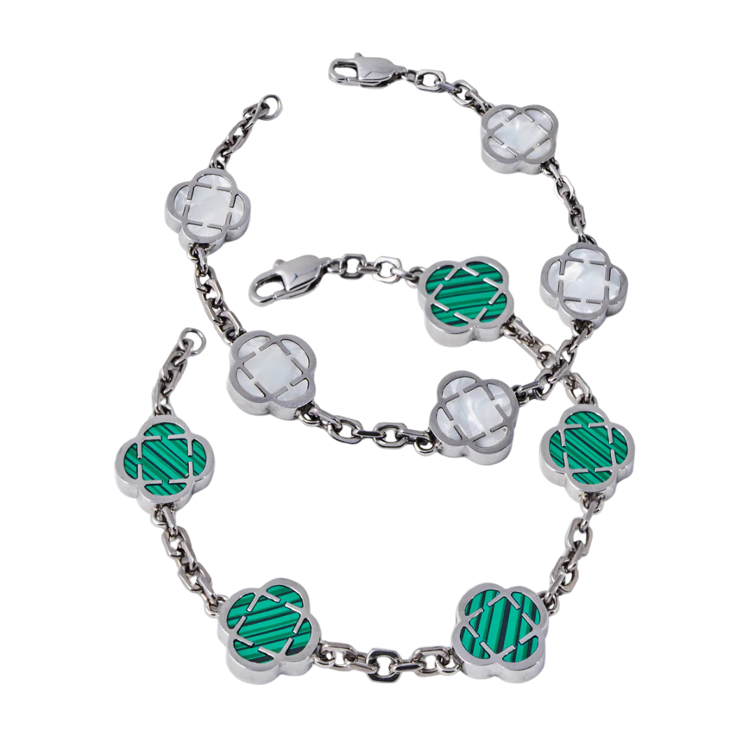 Clover SET Armband Silber