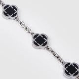 Midnight Clover Armband