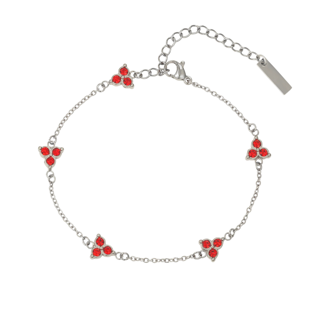 Red Charm Armband