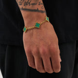 Green Clover Armband
