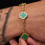 Green Clover Armband
