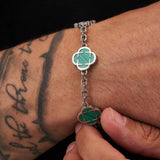 Green Clover Armband