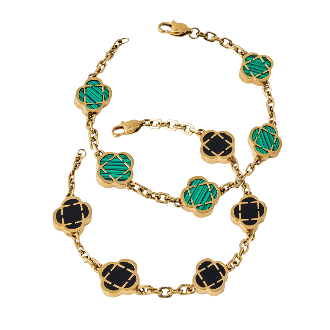 Clover SET Armband Gold