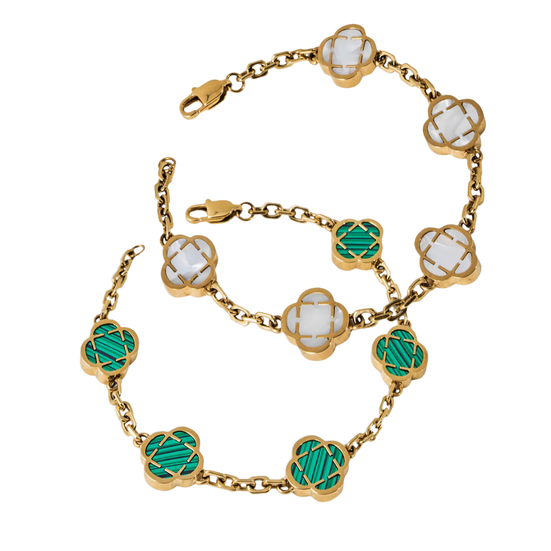 Clover SET Armband Gold
